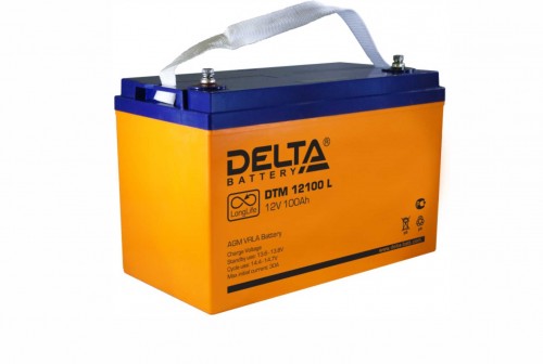 Аккумуляторная батарея Delta DTM 12100 L